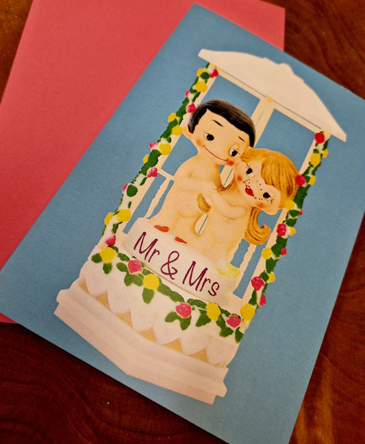 Greeting card- Mr and Mrs