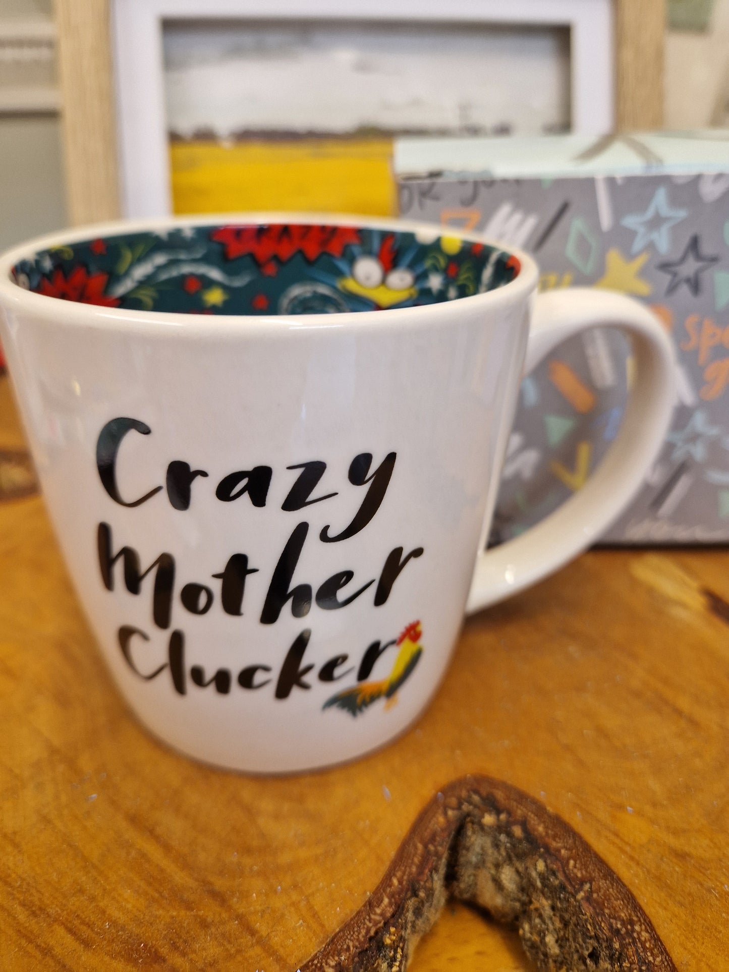 WPL Novelty mug - Crazy mother clucker