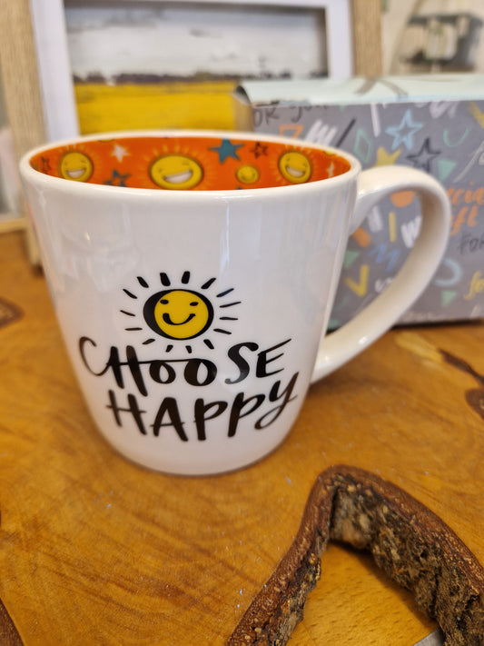 WPL Novelty mug - Choose happy