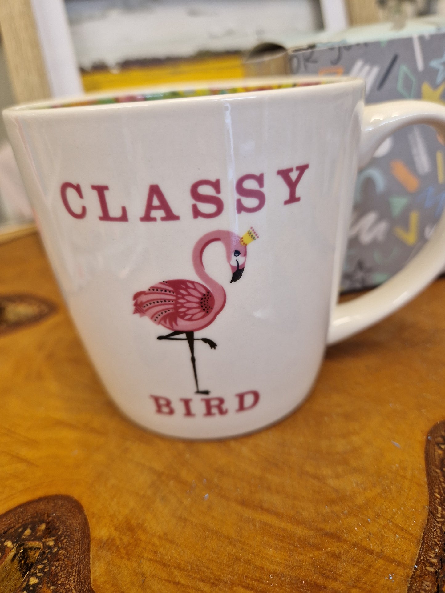 WPL Novelty mug - Classy Bird