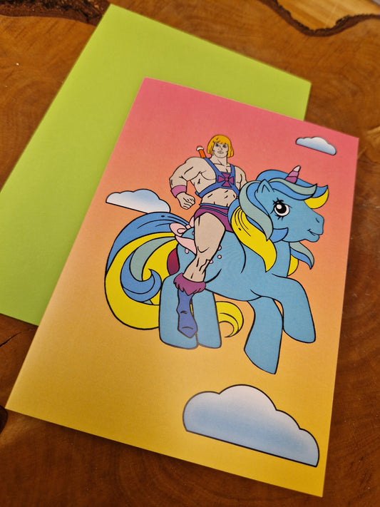 Greeting card- My Little He-Man