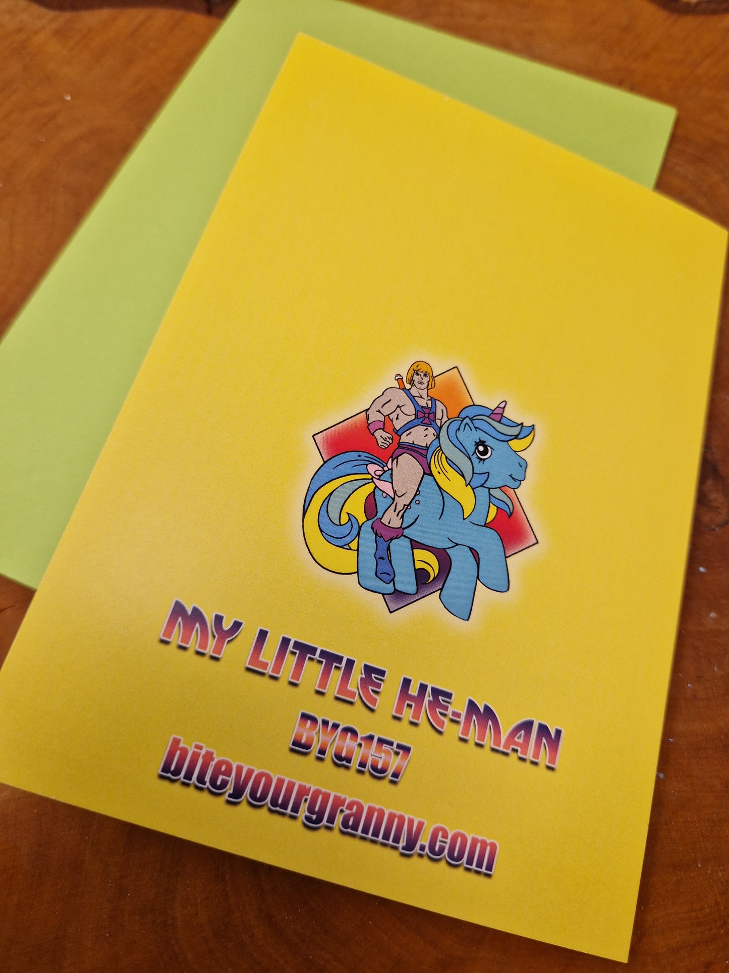 Greeting card- My Little He-Man