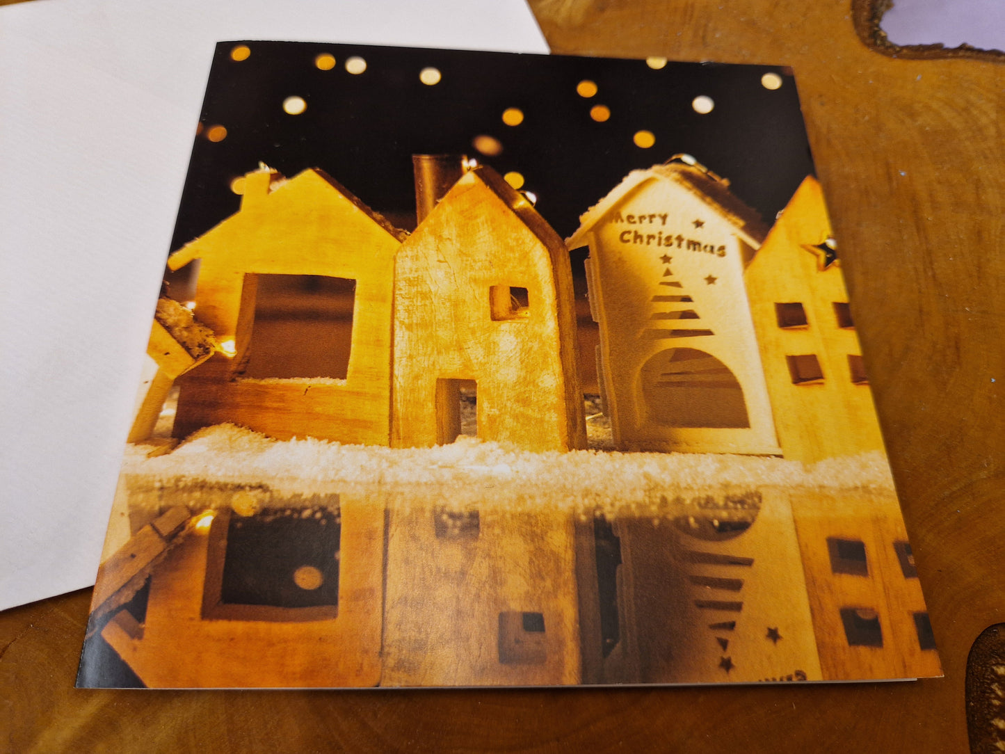 Greeting card- Winter Village