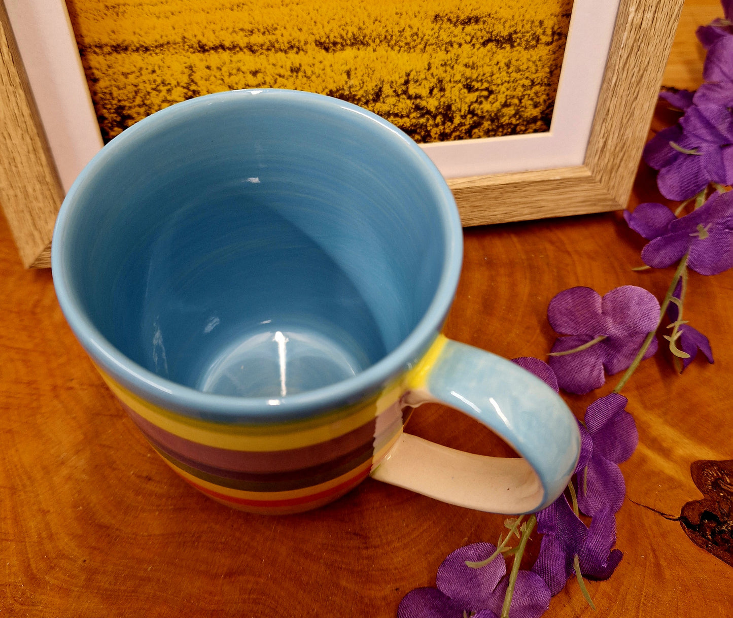 Mug - Rainbow Stripes, Horizontal