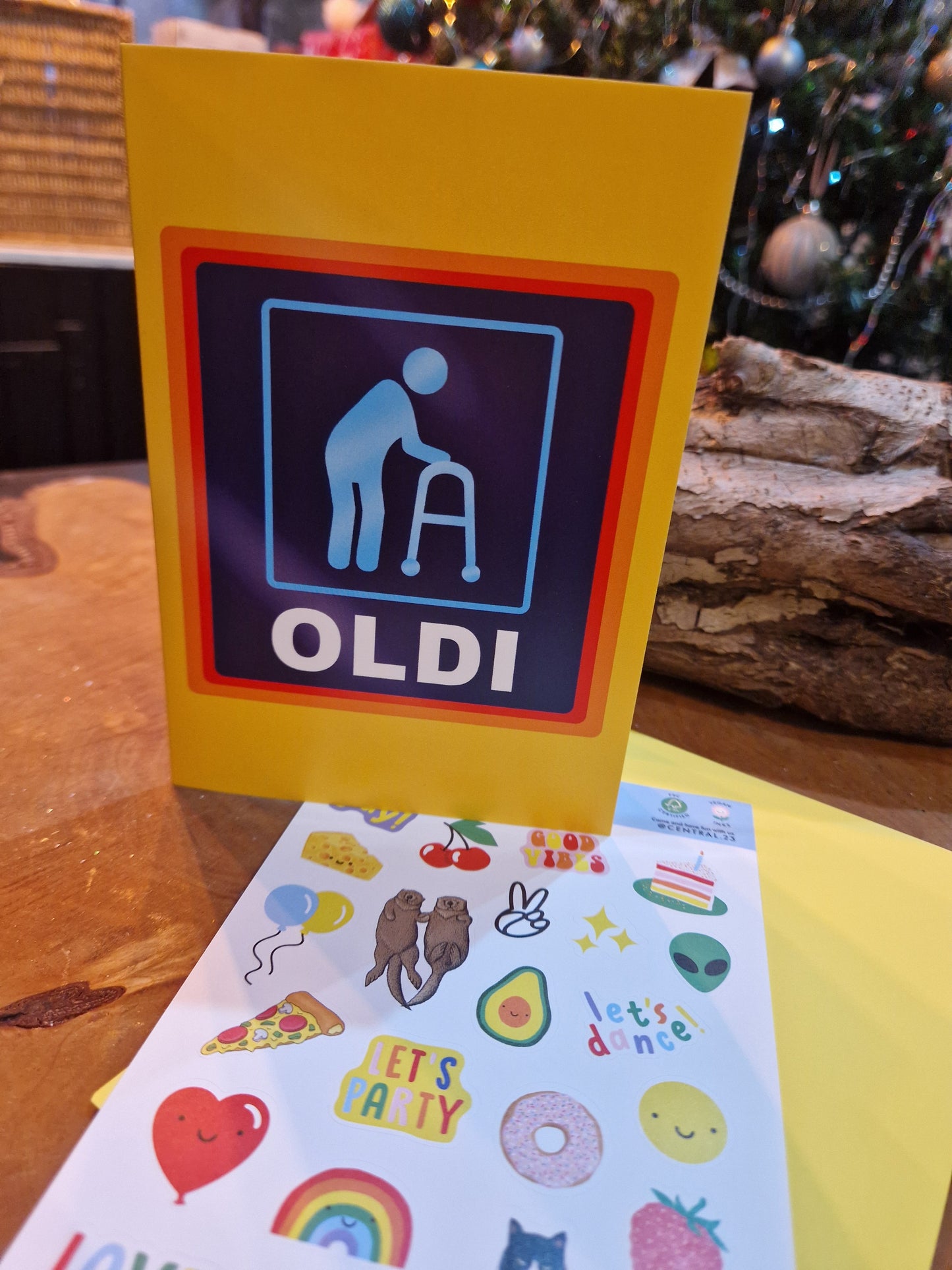 Greeting card- Oldi