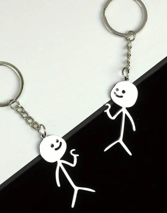 Keyring- Joining love heart Keyring