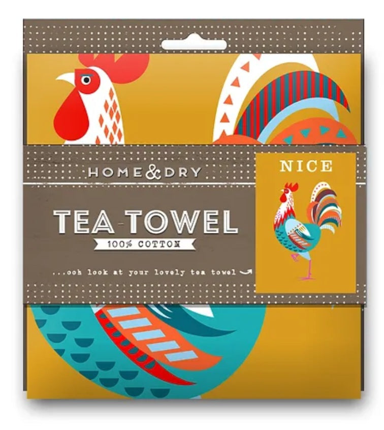 "Nice Cock" tea towel