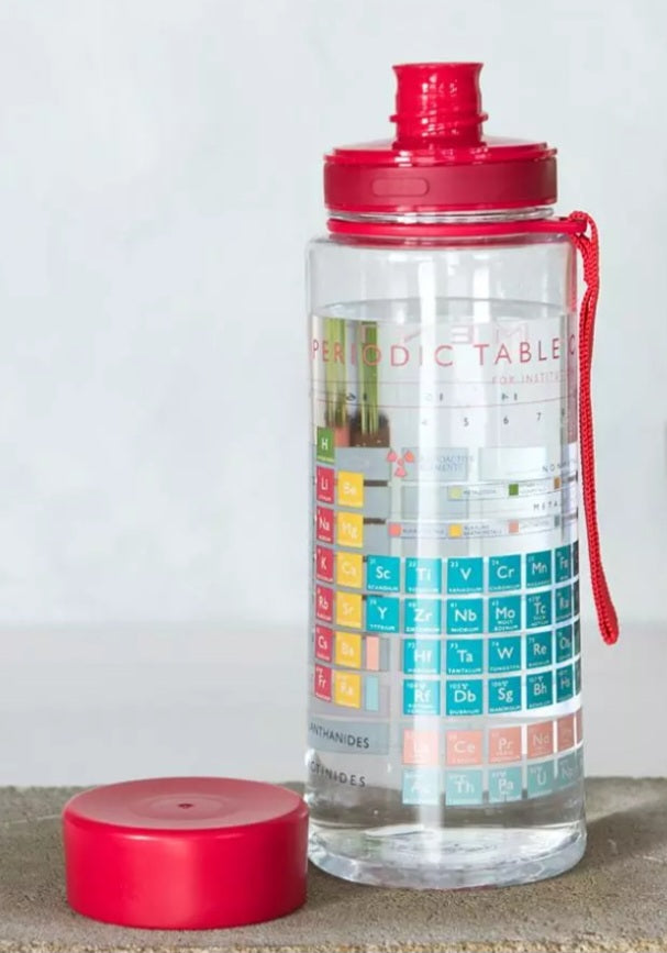 Water bottle 600ml - Periodic Table