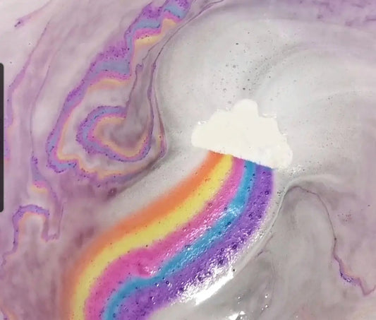 Bath Bomb - Rainbow cloud