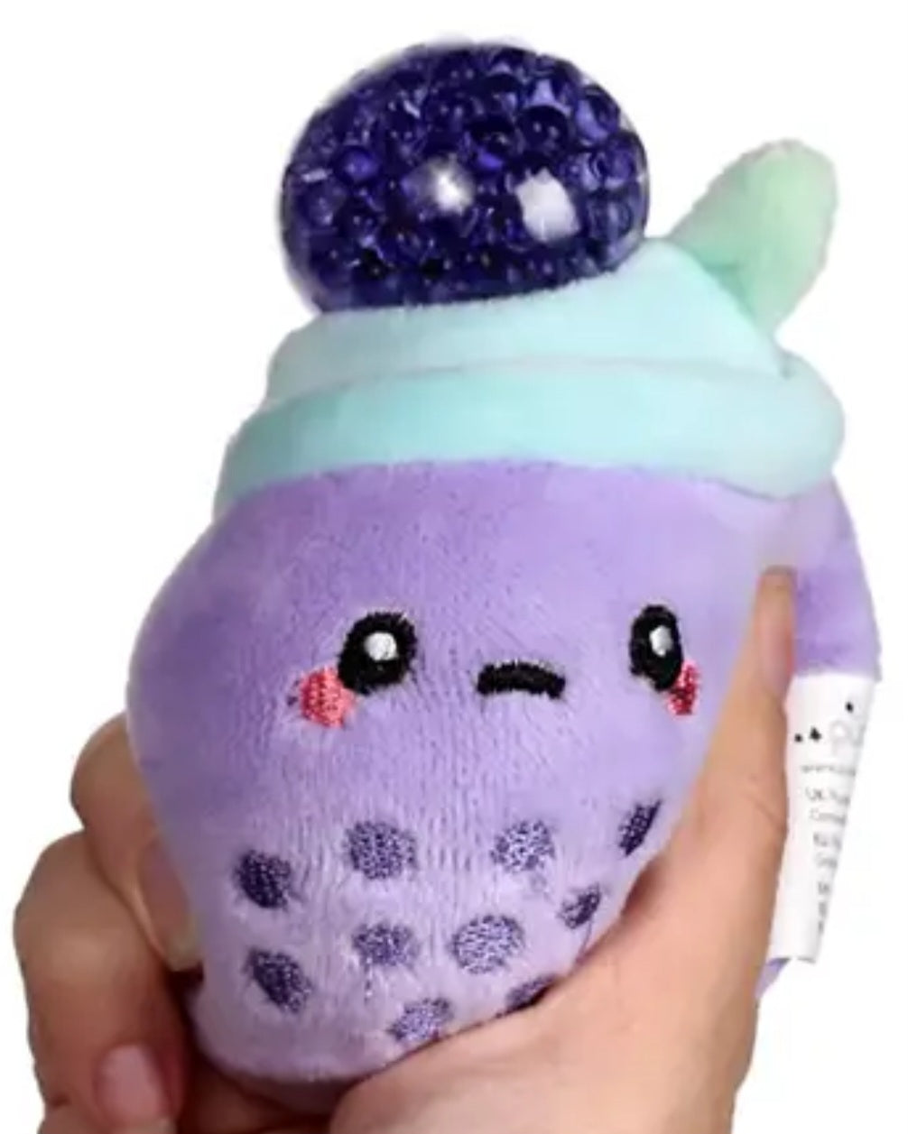 Queasy Squeezies Foodiemals Bubble tea plush