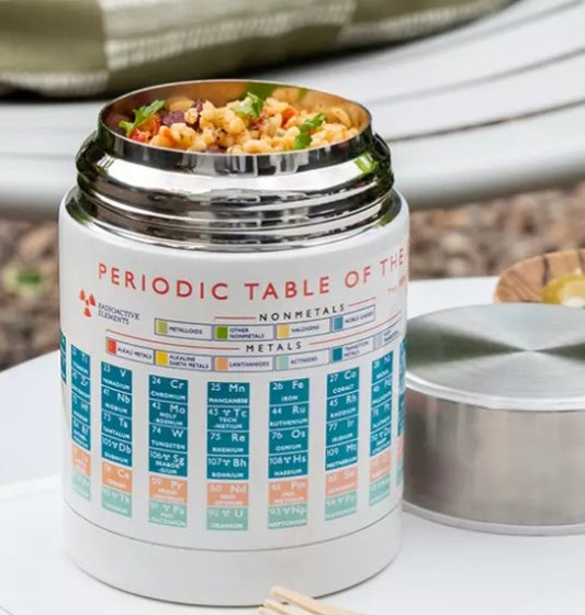 Stainless steel food flask (450 ml) - Periodic Table