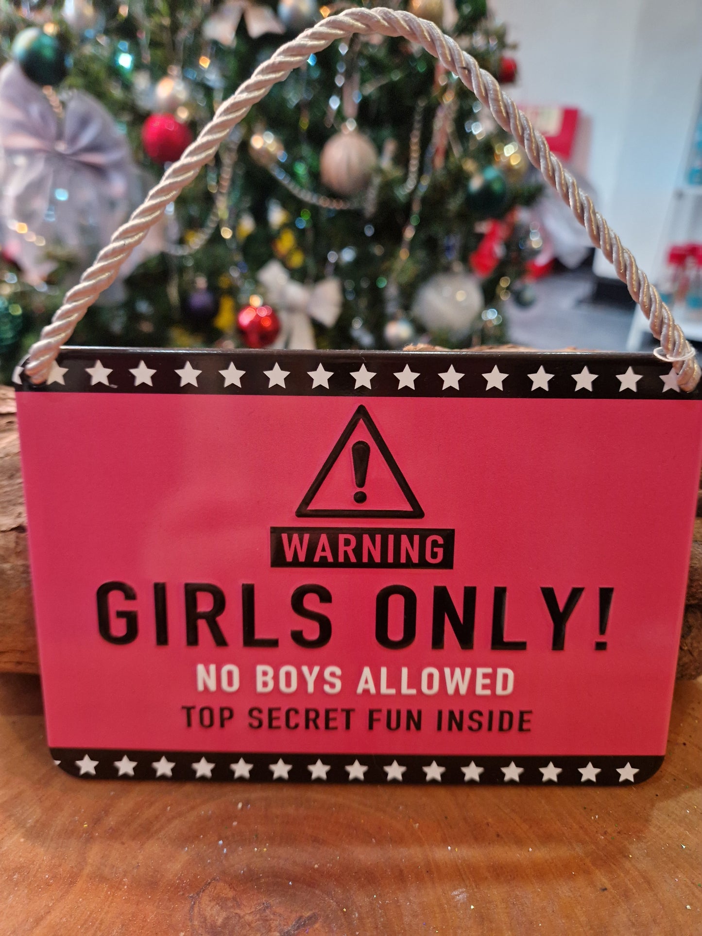 Novelty signs - Girls only