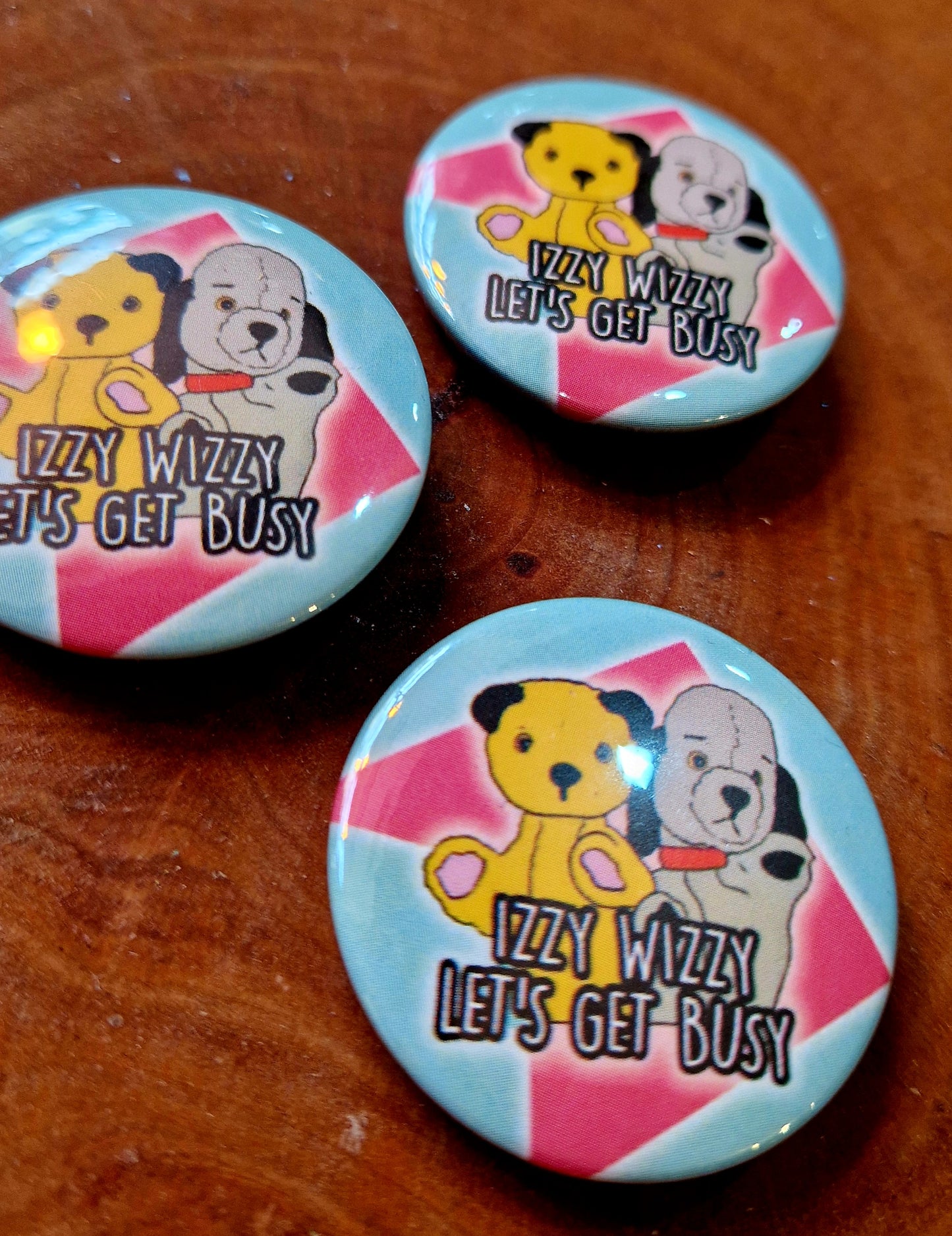 Retro badge  - Sooty and Sweep