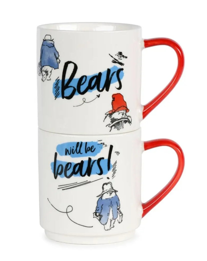 Paddington Bear 2 mug set